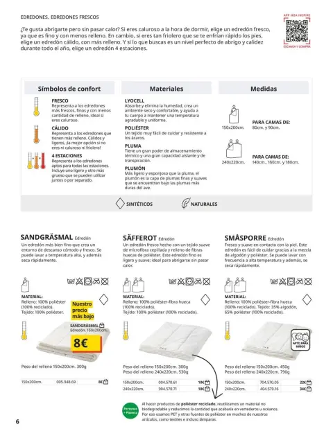 Ofertas de IKEA España de 2 septiembre a 31 enero 2026 Catálogo Ropa de cama - Página 6