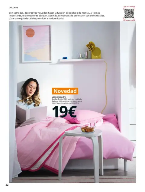 Ofertas de IKEA España de 2 septiembre a 31 enero 2026 Catálogo Ropa de cama - Página 22