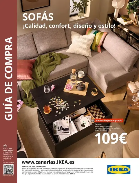 Ofertas de IKEA España de 2 septiembre a 31 enero 2026 Catálogo Sofás - Página 1