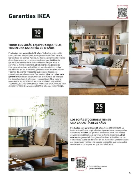 Ofertas de IKEA España de 2 septiembre a 31 enero 2026 Catálogo Sofás - Página 5