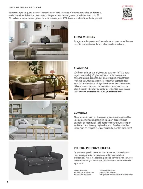 Ofertas de IKEA España de 2 septiembre a 31 enero 2026 Catálogo Sofás - Página 4