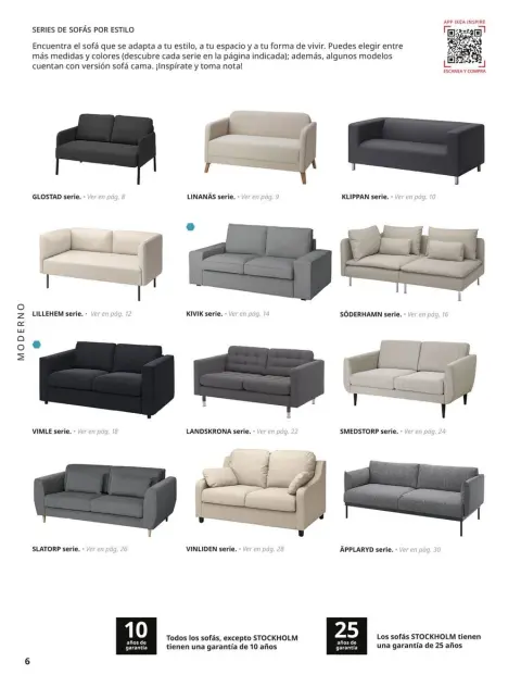 Ofertas de IKEA España de 2 septiembre a 31 enero 2026 Catálogo Sofás - Página 6