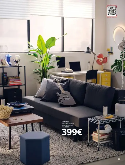 Ofertas de IKEA España de 2 septiembre a 31 enero 2026 Catálogo Sofás - Página 59