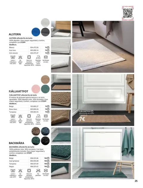 Ofertas de IKEA España de 2 septiembre a 31 enero 2026 Catálogo Alfombras - Página 25
