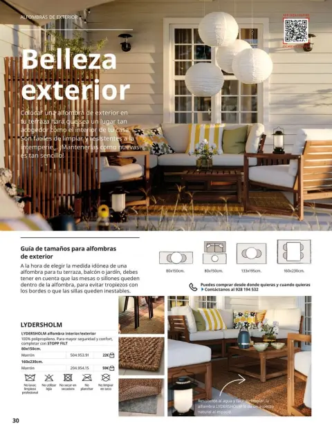 Ofertas de IKEA España de 2 septiembre a 31 enero 2026 Catálogo Alfombras - Página 30
