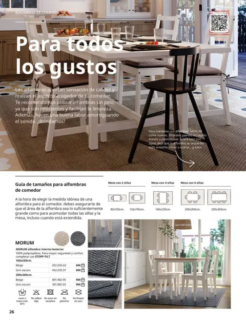 Ofertas de IKEA España de 2 septiembre a 31 enero 2026 Catálogo Alfombras - Página 26