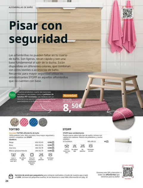 Ofertas de IKEA España de 2 septiembre a 31 enero 2026 Catálogo Alfombras - Página 24