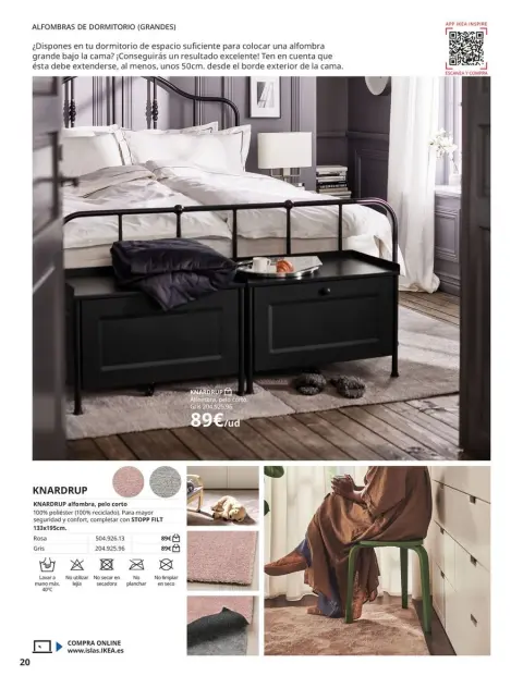 Ofertas de IKEA España de 2 septiembre a 31 enero 2026 Catálogo Alfombras - Página 20