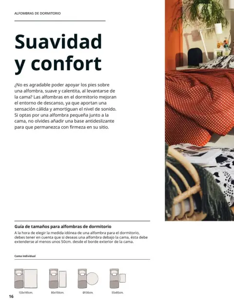 Ofertas de IKEA España de 2 septiembre a 31 enero 2026 Catálogo Alfombras - Página 16