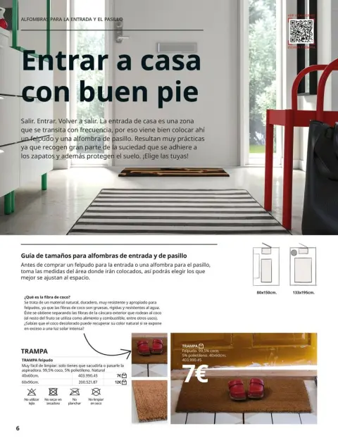 Ofertas de IKEA España de 2 septiembre a 31 enero 2026 Catálogo Alfombras - Página 6