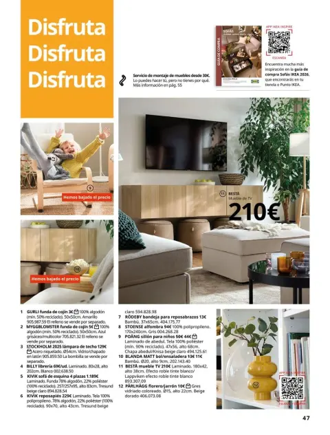 Ofertas de IKEA España de 16 septiembre a 31 enero 2026 Catálogo La vida comienza en la cocina - Página 47