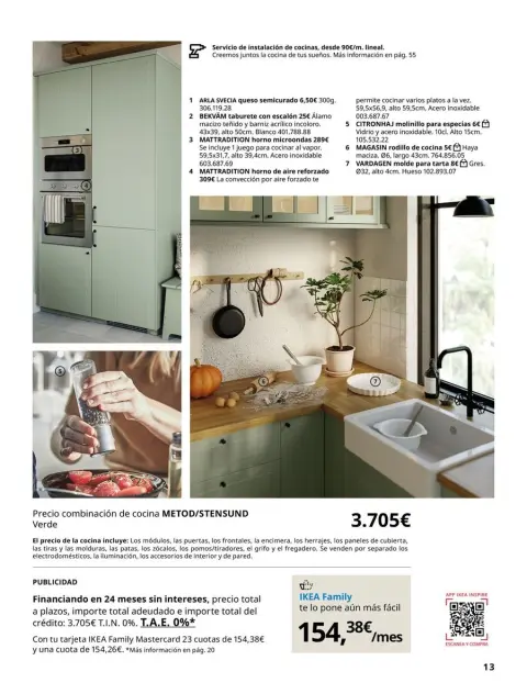 Ofertas de IKEA España de 16 septiembre a 31 enero 2026 Catálogo La vida comienza en la cocina - Página 13