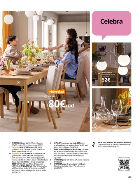 Ofertas de IKEA España de 16 septiembre a 31 enero 2026 Catálogo La vida comienza en la cocina - Página 33