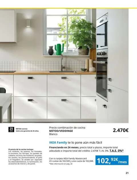 Ofertas de IKEA España de 16 septiembre a 31 enero 2026 Catálogo La vida comienza en la cocina - Página 21