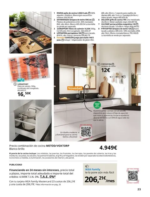 Ofertas de IKEA España de 16 septiembre a 31 enero 2026 Catálogo La vida comienza en la cocina - Página 23