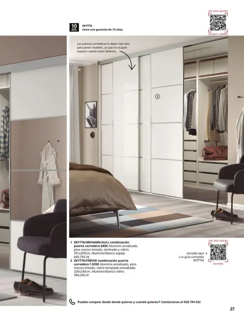 Ofertas de IKEA España de 2 septiembre a 31 enero 2026 Catálogo SKYTTA - Página 27
