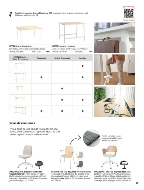 Ofertas de IKEA España de 16 septiembre a 31 enero 2026 Catálogo Oficina profesional - Página 19