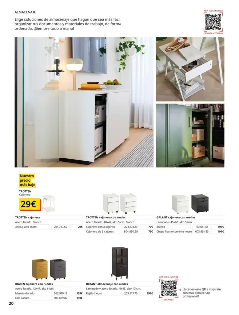 Ofertas de IKEA España de 16 septiembre a 31 enero 2026 Catálogo Oficina profesional - Página 20