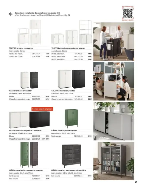 Ofertas de IKEA España de 16 septiembre a 31 enero 2026 Catálogo Oficina profesional - Página 21