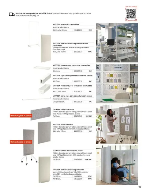 Ofertas de IKEA España de 16 septiembre a 31 enero 2026 Catálogo Oficina profesional - Página 17