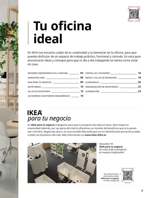 Ofertas de IKEA España de 16 septiembre a 31 enero 2026 Catálogo Oficina profesional - Página 3