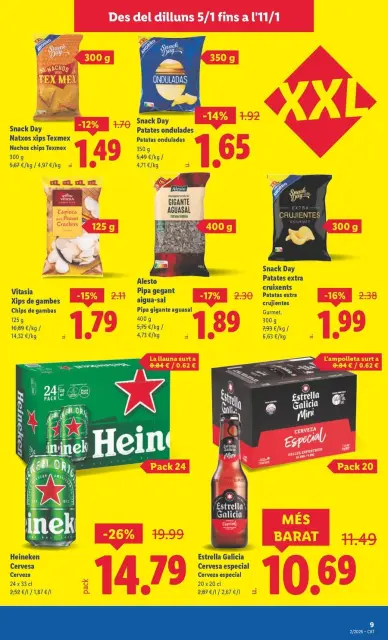 Ofertas de Lidl España de 5 a 11 enero 2026 Ofertas XXL - Página 11