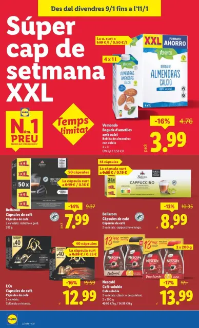 Ofertas de Lidl España de 5 a 11 enero 2026 Ofertas XXL - Página 28