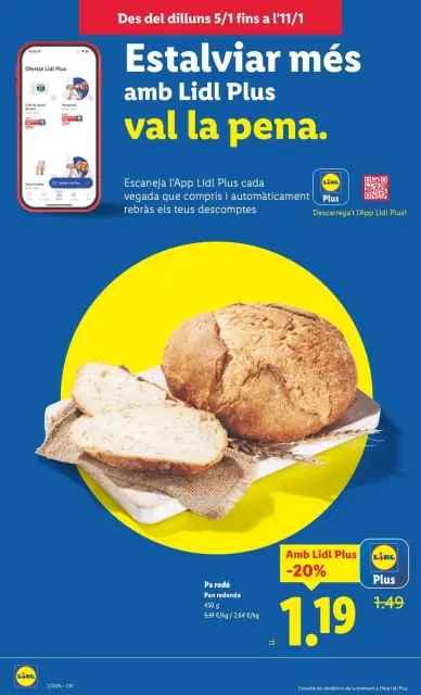 Ofertas de Lidl España de 5 a 11 enero 2026 Ofertas XXL - Página 16