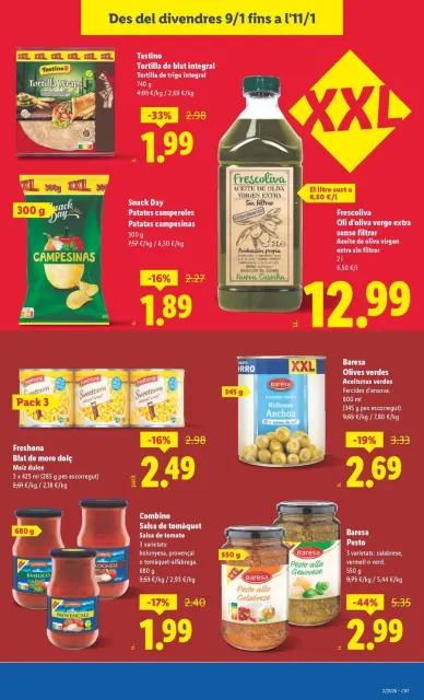 Ofertas de Lidl España de 5 a 11 enero 2026 Ofertas XXL - Página 27