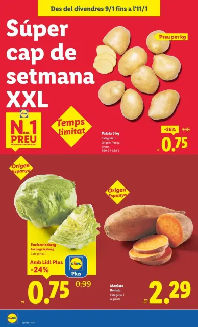 Ofertas de Lidl España de 5 a 11 enero 2026 Ofertas XXL - Página 22