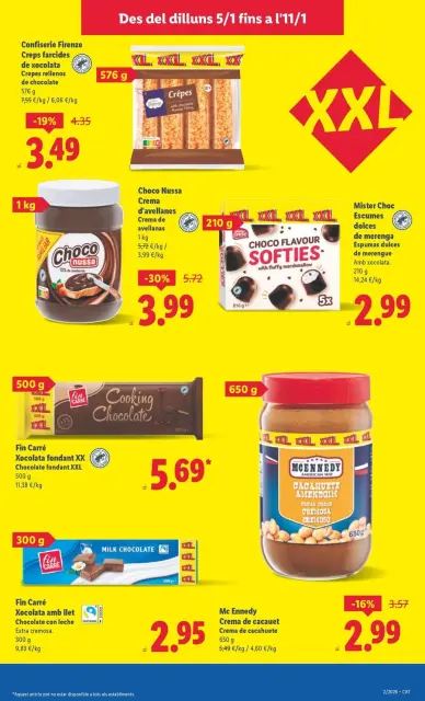Ofertas de Lidl España de 5 a 11 enero 2026 Ofertas XXL - Página 13