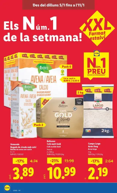 Ofertas de Lidl España de 5 a 11 enero 2026 Ofertas XXL - Página 8