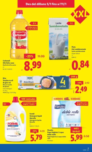 Ofertas de Lidl España de 5 a 11 enero 2026 Ofertas XXL - Página 9