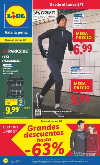 Ofertas de Lidl España de 5 a 11 enero 2026 Ofertas de bazar - Página 1