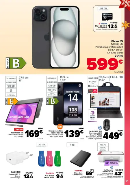 Ofertas de Carrefour España de 29 diciembre a 14 enero 2026 Ofertas 3x2 - Página 81