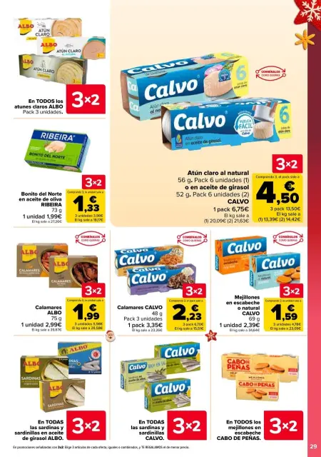 Ofertas de Carrefour España de 29 diciembre a 14 enero 2026 Ofertas 3x2 - Página 29
