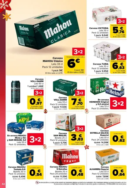 Ofertas de Carrefour España de 29 diciembre a 14 enero 2026 Ofertas 3x2 - Página 42