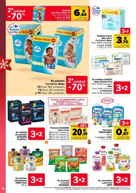 Ofertas de Carrefour España de 29 diciembre a 14 enero 2026 Ofertas 3x2 - Página 50