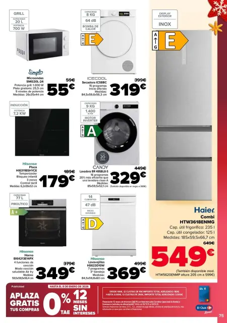 Ofertas de Carrefour España de 29 diciembre a 14 enero 2026 Ofertas 3x2 - Página 75