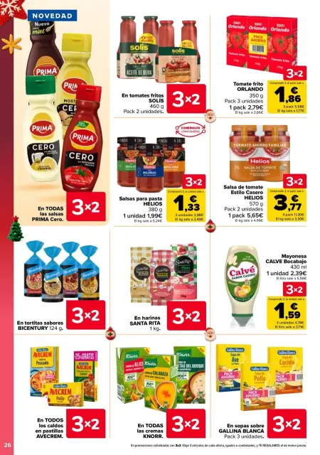 Ofertas de Carrefour España de 29 diciembre a 14 enero 2026 Ofertas 3x2 - Página 26