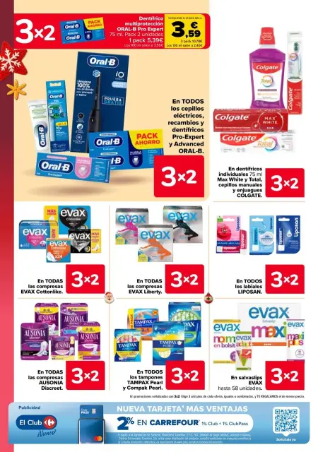 Ofertas de Carrefour España de 29 diciembre a 14 enero 2026 Ofertas 3x2 - Página 54