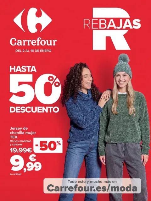 Ofertas de Carrefour España de 2 a 16 enero 2026 REBAJAS - Página 1