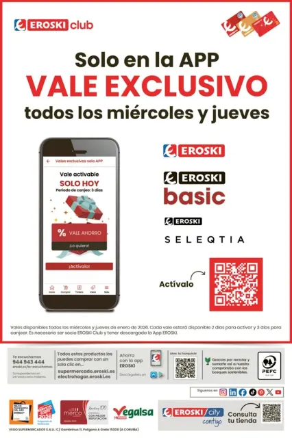 Ofertas de Eroski España de 5 a 13 enero 2026 Para un enero más ligero - Página 32