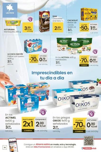 Ofertas de Eroski España de 5 a 13 enero 2026 Para un enero más ligero - Página 14