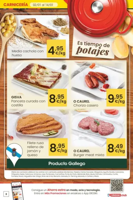 Ofertas de Eroski España de 5 a 13 enero 2026 Para un enero más ligero - Página 8