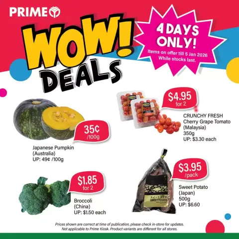 Prime Supermarket Singapore Offers from 2 to 5 January 2026 WOW Deals - Page 6