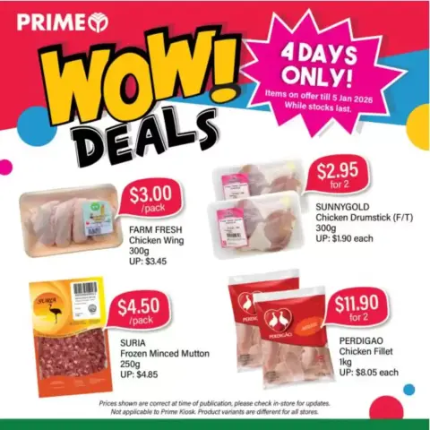Prime Supermarket Singapore Offers from 2 to 5 January 2026 WOW Deals - Page 5