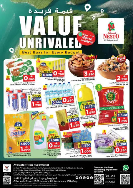 Ofertas de Nesto Oman de 4 a 10 enero 2026 Ofertas de valor únicas - Página 1