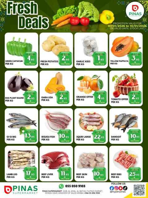 Pinas Supermarket  Riyadh and Batha  Offers from 7 to 12 January January offers - Page 8