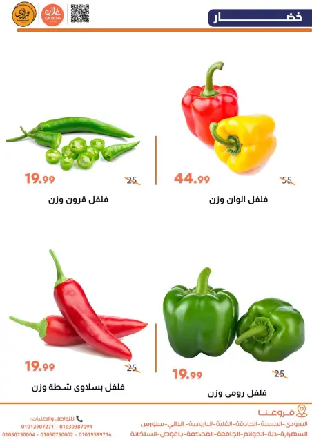 Ghallab Markets Egypt Offers from 8 to 9 January 2026 Vegetable and fruit offers - Page 9